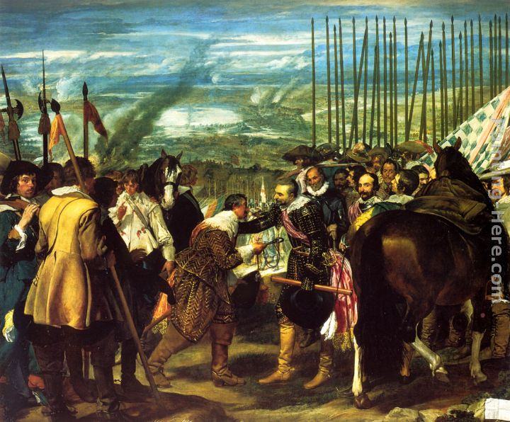 Diego Rodriguez de Silva Velazquez The Surrender of Breda